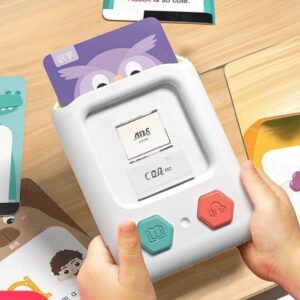 Bilingual Education Hand Card Machine | Plug-in Reads Instantly